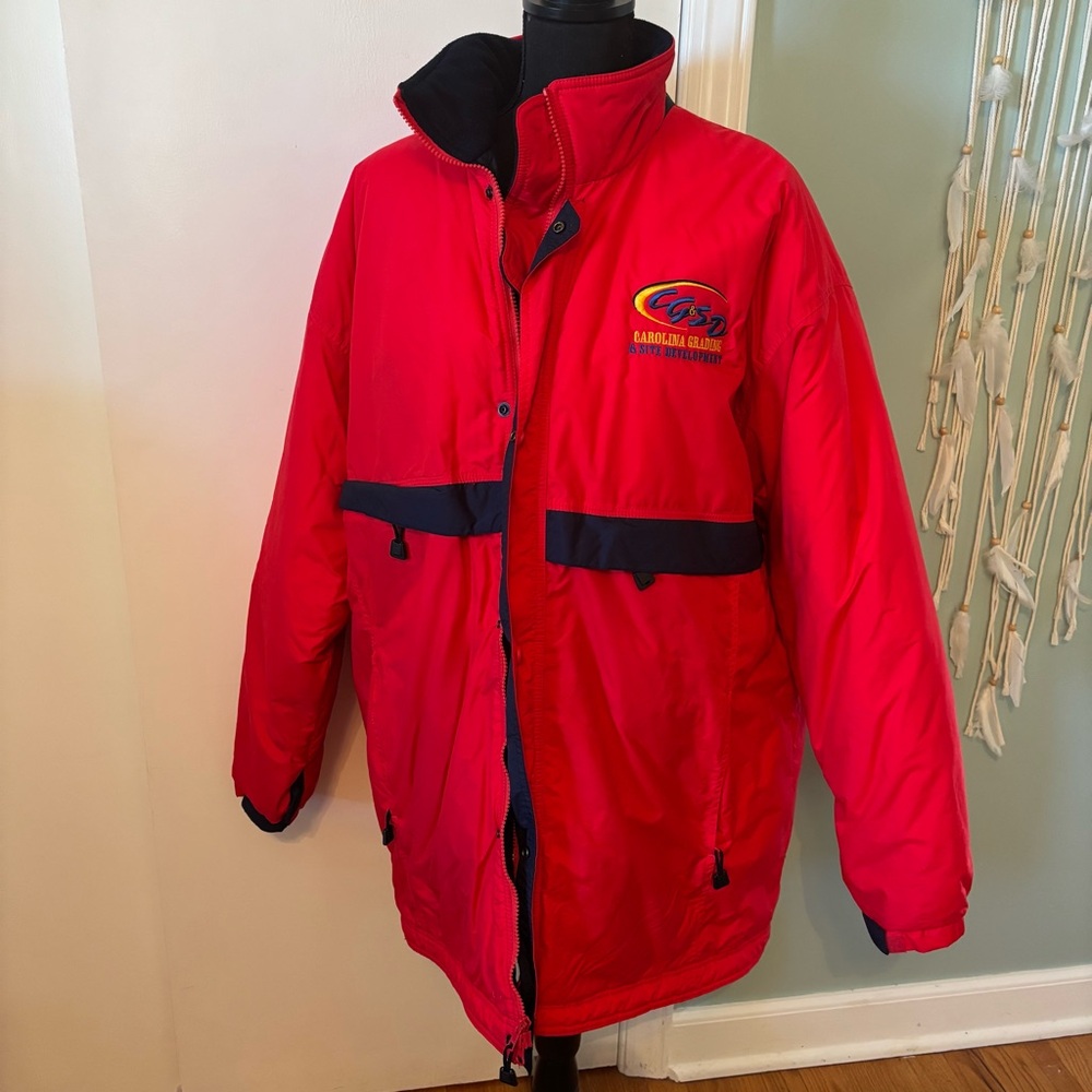Thinsulate Red and Black Cold Weather Winter Jacket